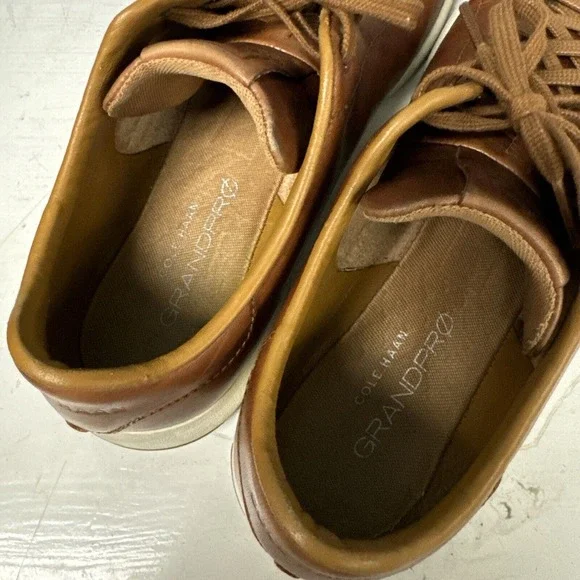 Cole Haan Grandpro Tennis Sneaker Men's 10.5‎ Woodbury Handstain Shoes